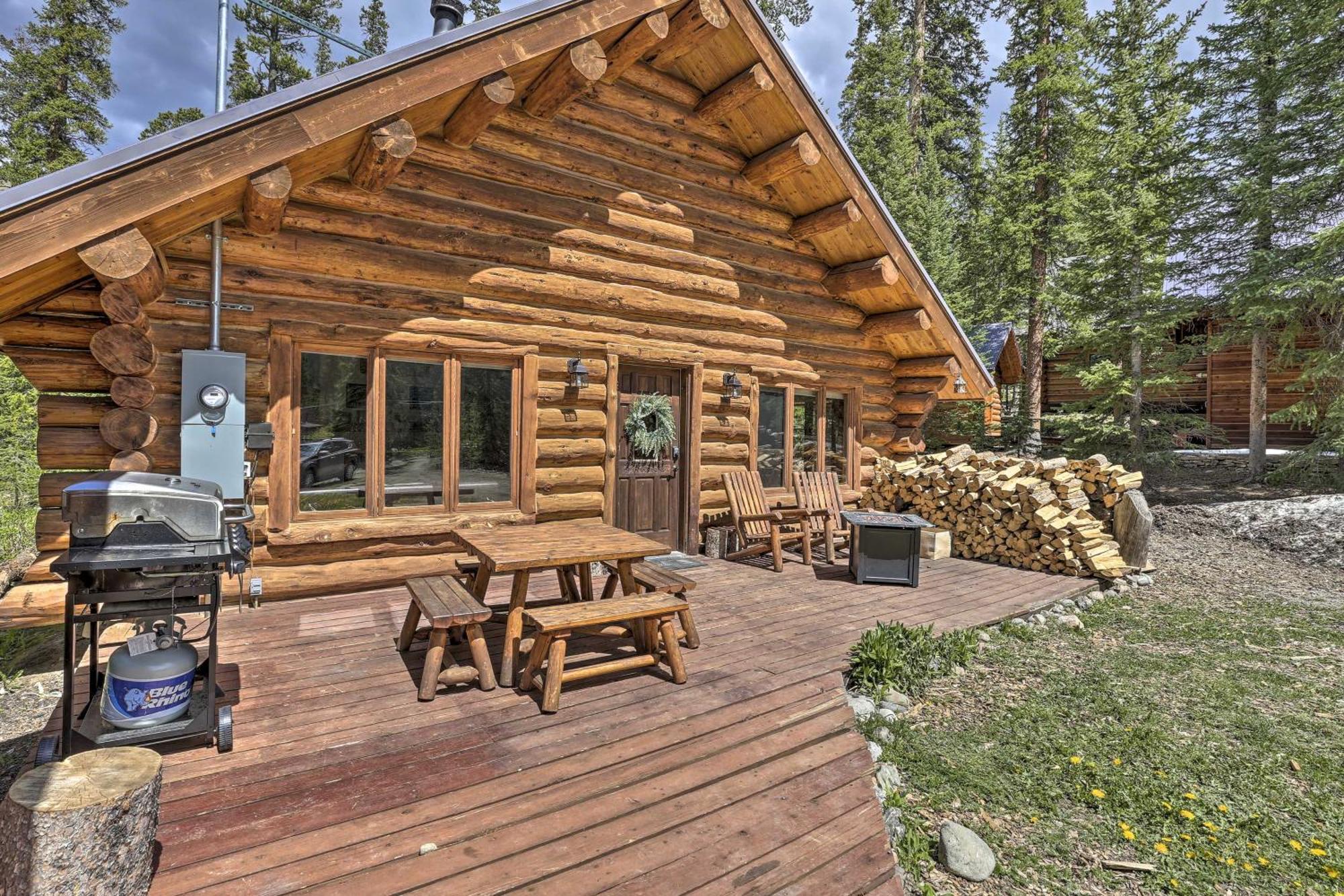 Cozy Breckenridge Cabin With Deck, 8 Mi To Gondola Dış mekan fotoğraf