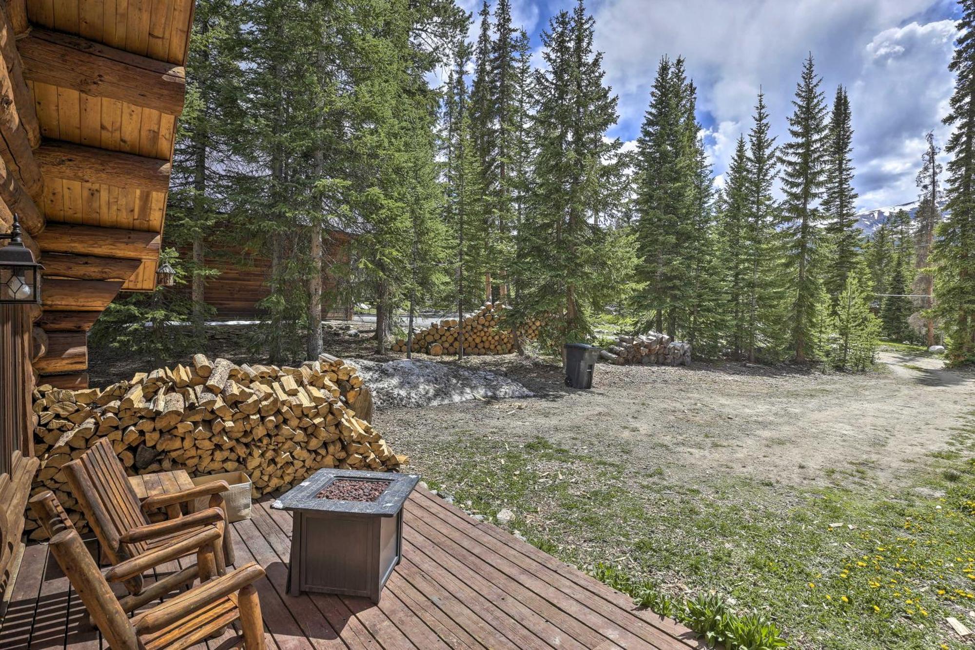 Cozy Breckenridge Cabin With Deck, 8 Mi To Gondola Dış mekan fotoğraf