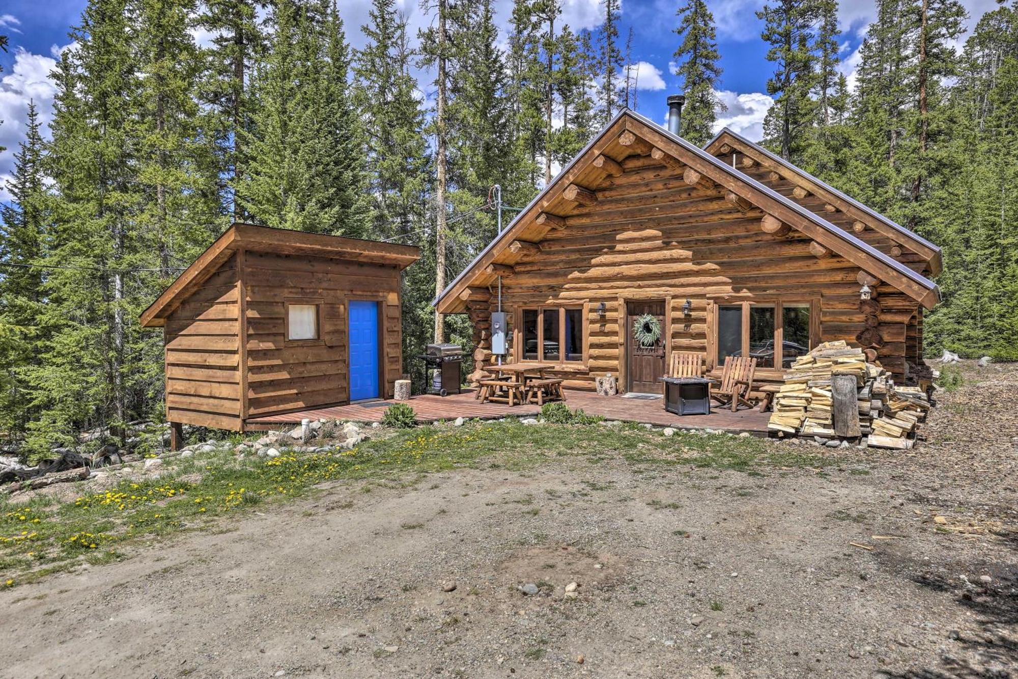 Cozy Breckenridge Cabin With Deck, 8 Mi To Gondola Dış mekan fotoğraf