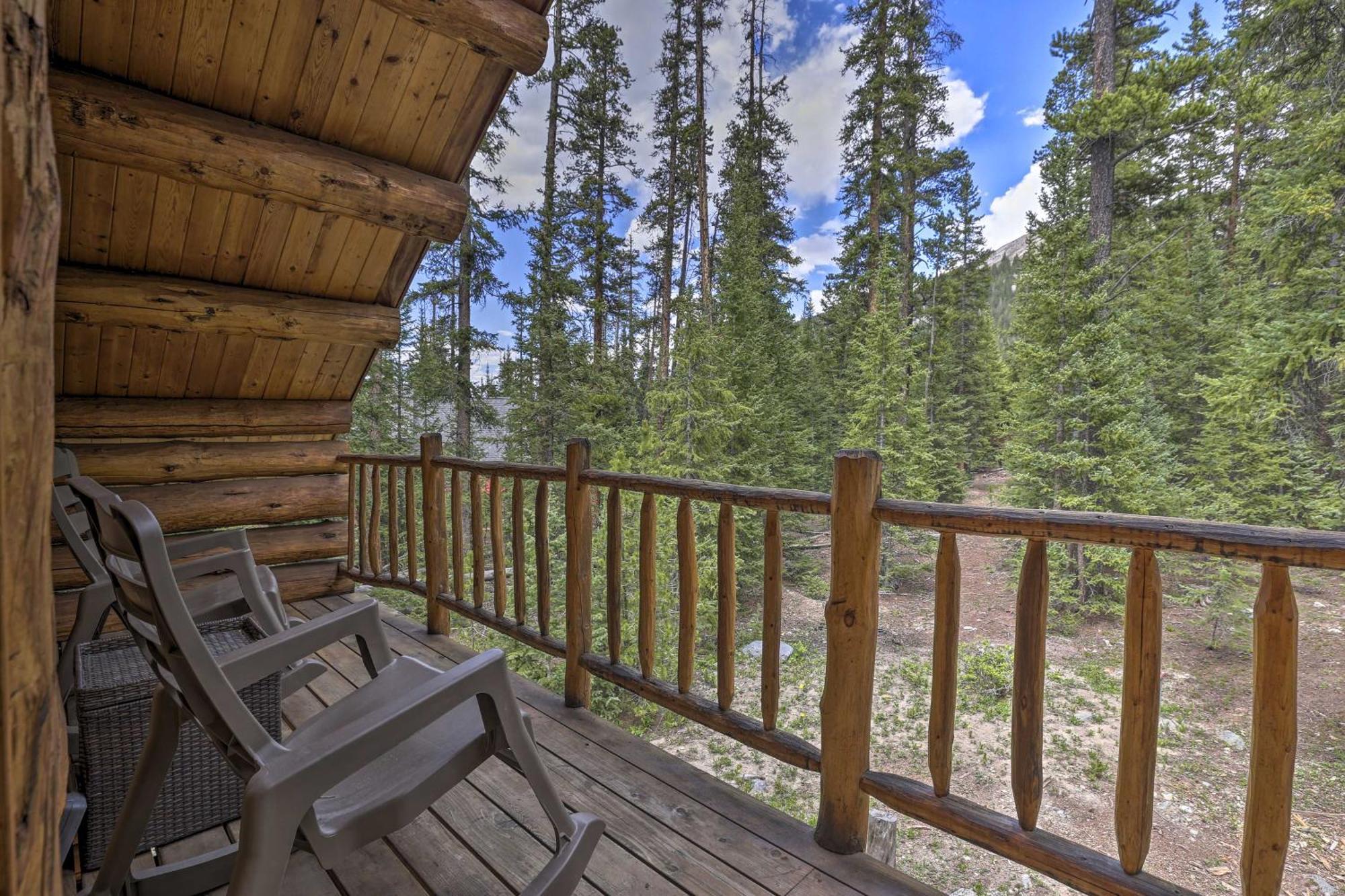 Cozy Breckenridge Cabin With Deck, 8 Mi To Gondola Dış mekan fotoğraf